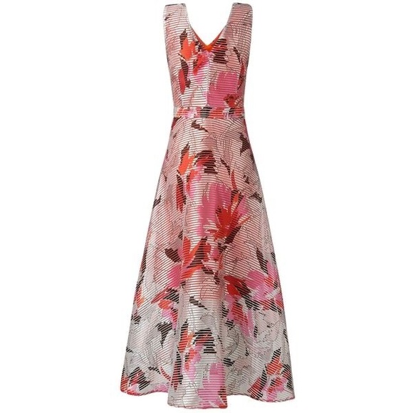 LK Bennett Dresses & Skirts - LK Bennett Prula Graphic Floral Midi Dress
